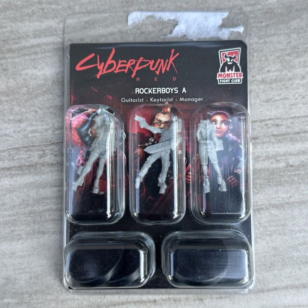 Cyberpunk Red 33011 Rockerboys A (Guitarist Keytarist Manager) Musicians Damaged